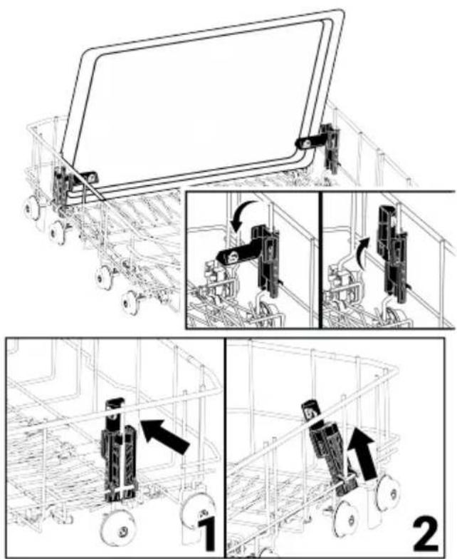 BEKO BDFN26440XP - Support de lavage de plateaux - 1