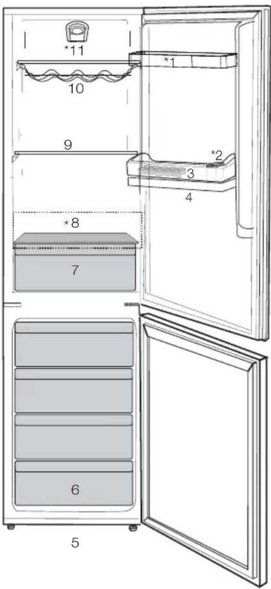 BEKO RCHE430K20DS - Your refrigerator - 1