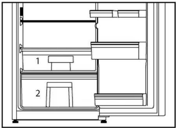 BEKO RDNT271I20XB - Gemüsefach - 1