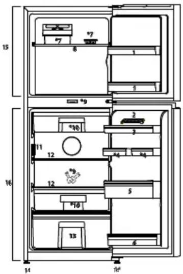 BEKO RDNT271I20XB - Votre réfrigérateur - 1