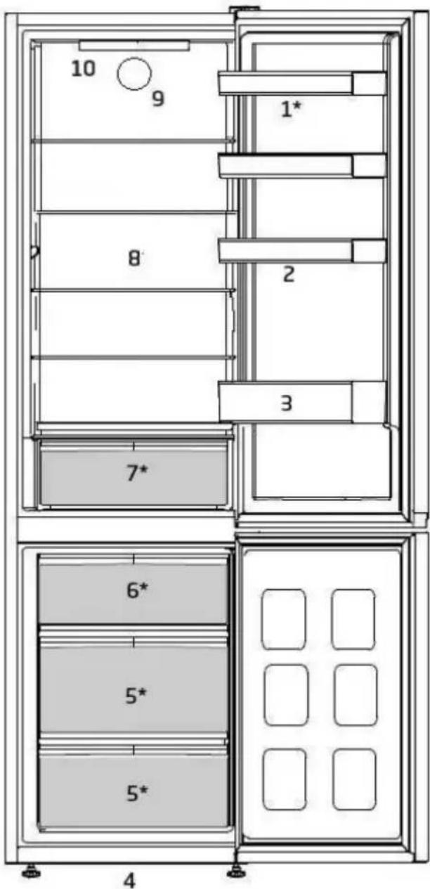 BEKO B5RCNA460HSX - Your Refrigerator - 1