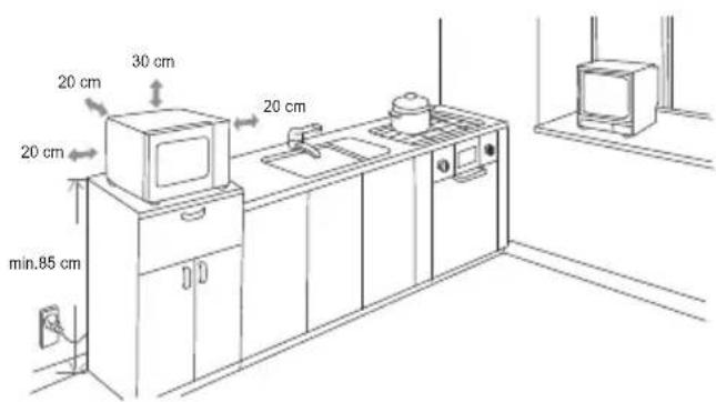 BEKO MGF24310B - Zakladanie talerza obrotowej - 2