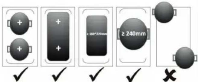 BEKO HII 64500 FTO - Përdorimi i funksionit të zonës fleksible - 2