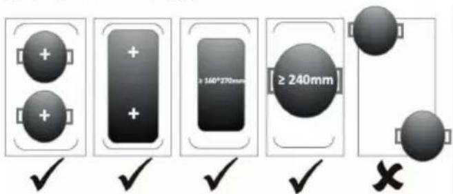 BEKO HII 64500 FTO - Использование функции зоны Flexi - 2