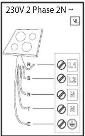 BEKO HII 64500 FTO - Connecting the cooker to the mains power supply - 4
