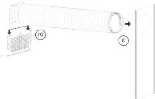 TRISTAR AC-5827 - Exhaust Hose Installation - 2