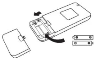 TAURUS Pro Serie Wifi - MANDO A DISTANCIA: SUSTITUCIÓN DE PILAS - 1