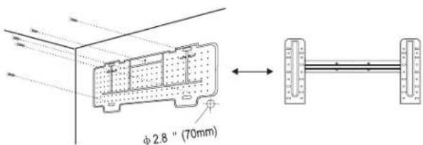 TAURUS Pro Serie Wifi - STEP 2: INSTALL MOUNTING PLATE - 1