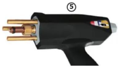 GYS Gyspot Combi PRO 230 - B - Posicion para aluminio (fig. II) - 2