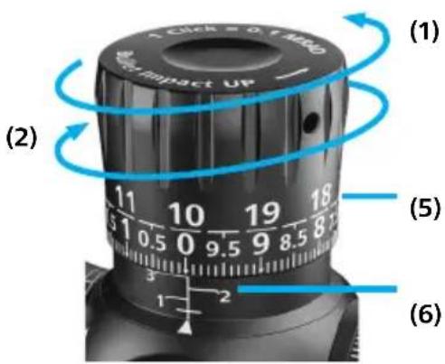 ZEISS LRP S3 6-36x56 - Torreta de ajuste de elevación - 1