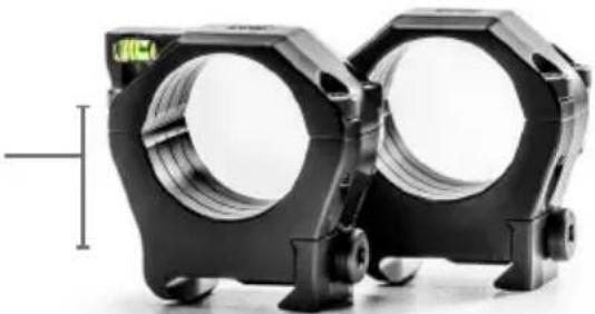 ZEISS LRP S3 4-25x50 - ZEISS Precision gyűrűk beépített vízmértékkel a megdölés ellen - 1