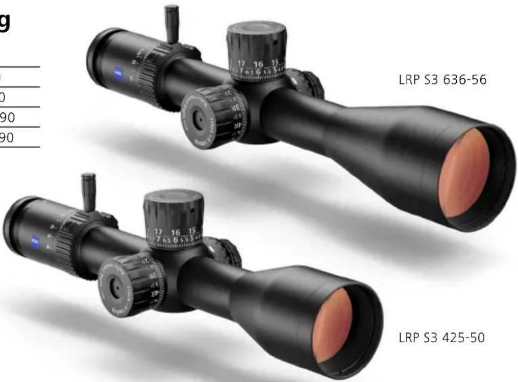 ZEISS LRP S3 4-25x50 - ZEISS Customer Service USA - 1