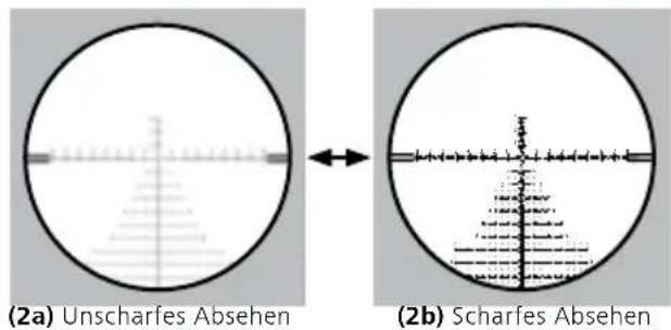 ZEISS LRP S3 4-25x50 - Scharfstellen des Absehens / Dioptrieneinstellung - 1