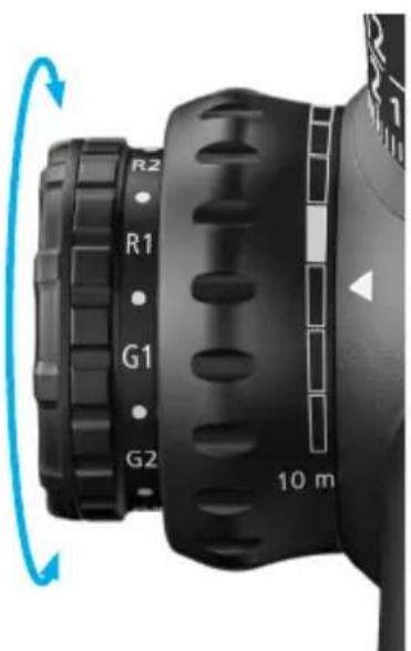 ZEISS LRP S3 4-25x50 - Подсветка визира - 1