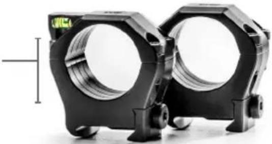 ZEISS LRP S3 4-25x50 - ZEISS Precision Rings met geïntegreerde waterpas om niet uit positie te raken - 1