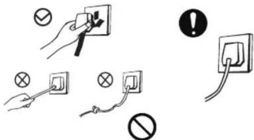 COMFEE RCC199WH2 - ELECTRICITY RELATED WARNINGS - 1