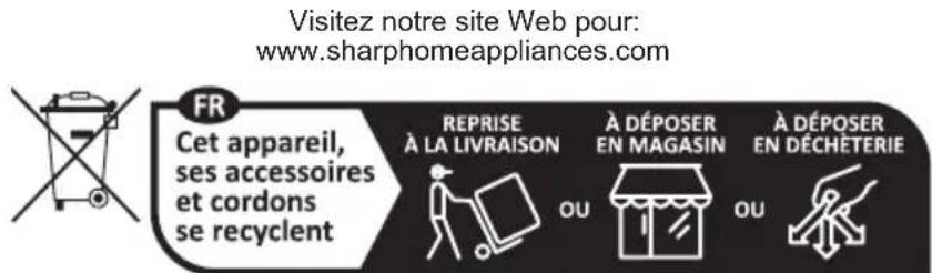 SHARP SJ-NBA35CHXIE-EU - PARTIE -9: SERVICE ET ASSISTANCE À LA CLIENTÈLE - 1