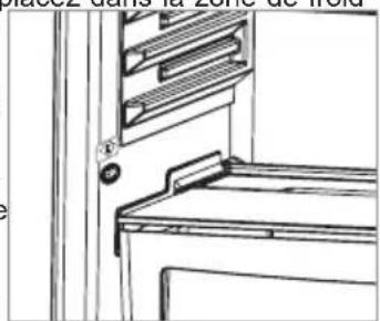 SHARP SJ-NBA35CHXIE-EU - Zone la plus froide - 2