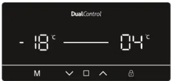 SHARP SJ-NBA34IMXID-EU - Tiefkühltemperatur einstellen - 3