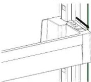 SHARP SJ-NBA31DMXWC-EU - Prateleira de porta Adapti-Lift (Em alguns modelos) - 1