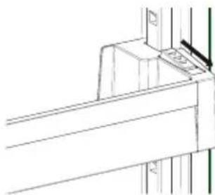 SHARP SJ-NBA31DMXPC-EU - Balconnet réglable AdaptiLift (Dans certains modèles) - 1