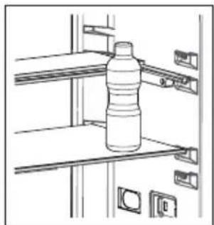 SHARP SJ-NBA11DMXWD-EU - Adapti-shelf (I noen modeller) - 1