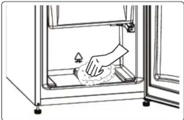 SHARP SJ-FBB04DTXWE-EU - Freezer defrosting process - 1