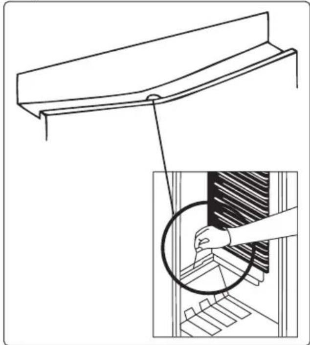 SHARP SJ-FBB05DTXWE-EU - Dégivrage du compartiment du réfrigérateur - 1