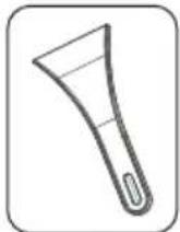 SHARP SJ-FBB05DTXWD-EU - DerKunststoffschaber (bei einigen Modellen) - 1