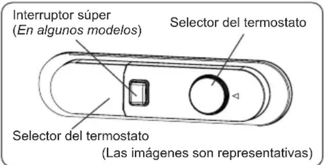 SHARP SJ-FBB05DTXWD-EU - Ajuste del termostato - 1