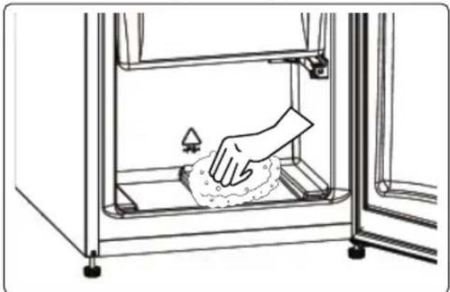SHARP SJ-FBB05DTXLE-EU - Freezer defrosting process - 1