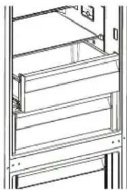 SHARP SJ-FBA22IMXPE-ES - Das Kälteregal entfernen - 1