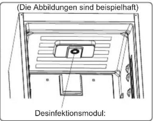 SHARP SJ-FBA22IMXPE-ES - Desinfektionsmodul: (Bei einigen Modellen) - 1