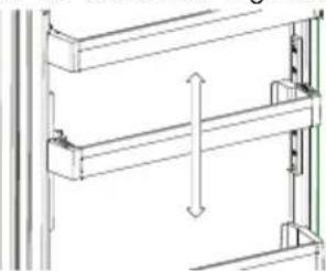 SHARP SJ-FBA22IMXPE-ES - Balconnet réglable AdaptiLift (Dans certains modèles) - 2