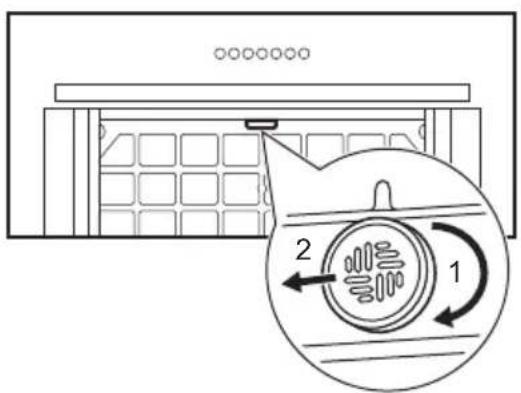 ELECTROLUX LFG825K - Почистване на ситбра AutoSense - 1