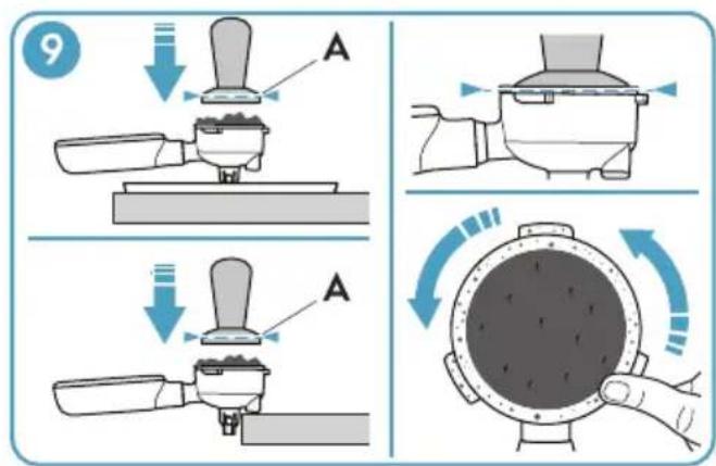 ELECTROLUX E8EC1-8SW - To make an espresso coffee - 9