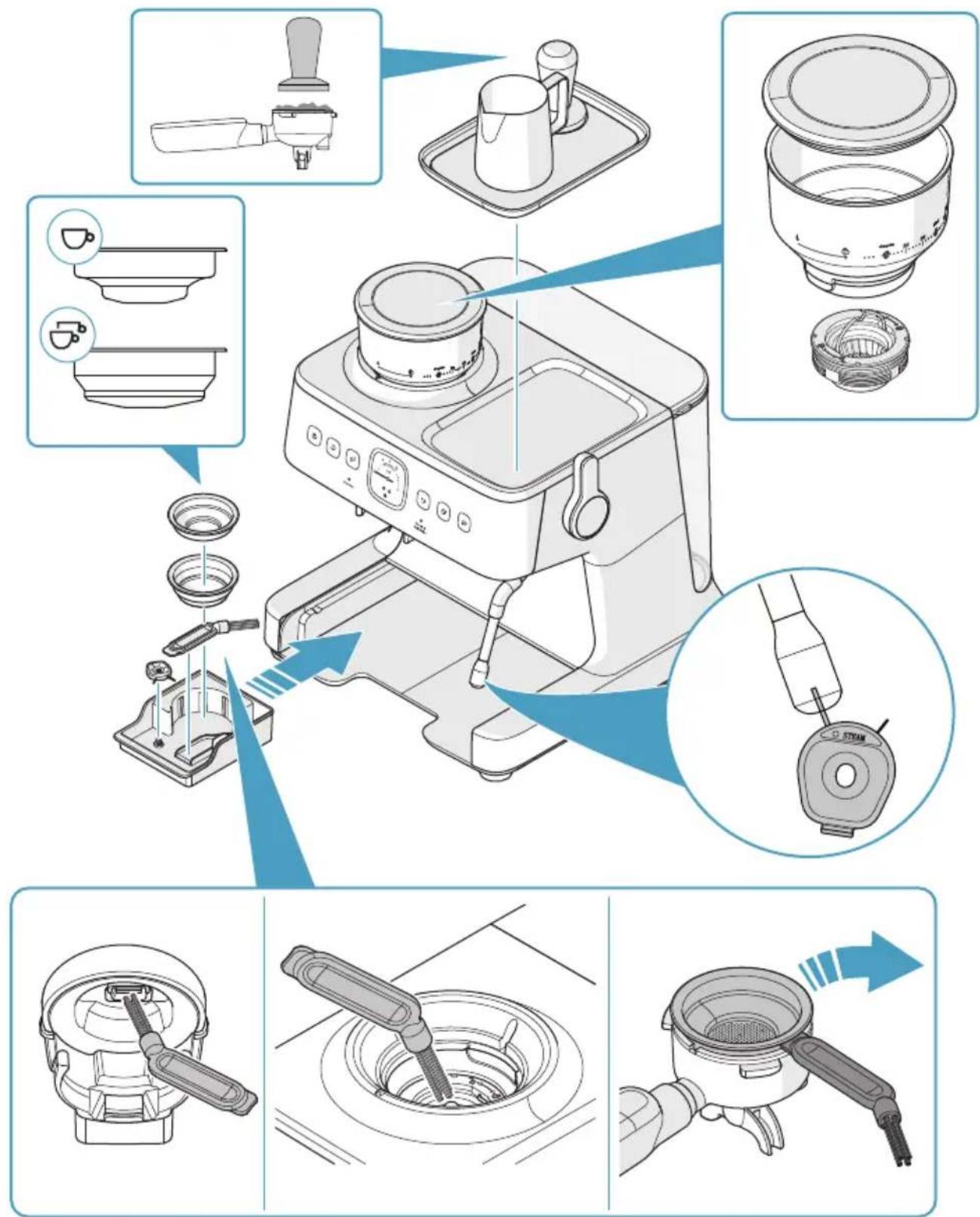 ELECTROLUX E8EC1-8SW - Prietaiso apžvalga - 2