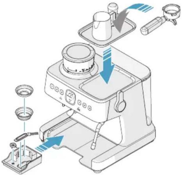 ELECTROLUX E8EC1-8SW - Uložení - 1
