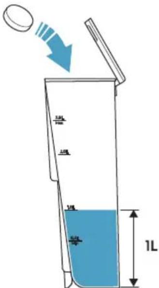 ELECTROLUX E8EC1-8SW - Atkalkošanas škīduma sagatavošana - 1
