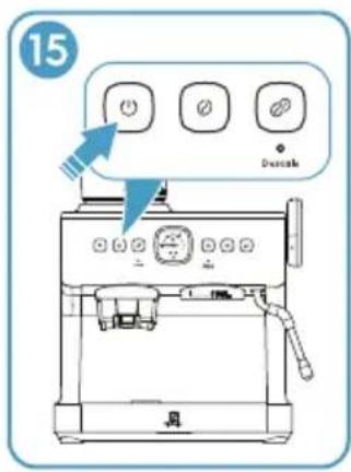 ELECTROLUX E8EC1-8SW - To make an espresso coffee - 15