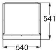 ELECTROLUX KNS3SE18S - Размери - 2