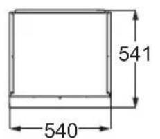 ELECTROLUX KNS3SE18S - Dimensioni - 2