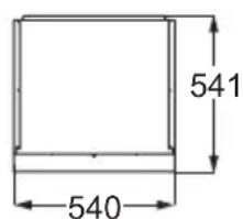 ELECTROLUX KNS3SE18S - Dimensions - 2