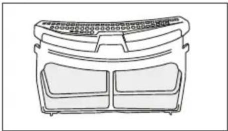 BEKO B3T6823W2 - Pluizenfilter (interne en externe filters) / Reiniging van de binnenzijde van de deur - 5