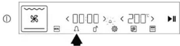 BEKO BCBIM17600KSBMPS - Setting the alarm - 3