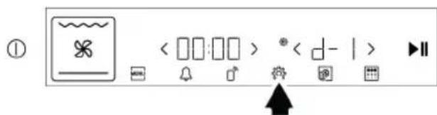 BEKO BCBIM17600KSBMPS - Adjusting the display brightness - 2