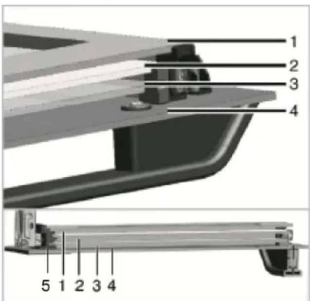 BEKO BCBIM17600KSBMPS - Retrait de la vitre interieure de la portedu four - 2