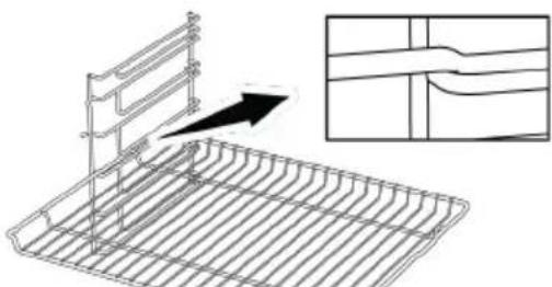 BEKO BCBIM17600KSBMPS - On models with wire shelves : - 1