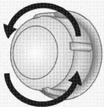 BEKO BIM23301BPS - Si vous four est équipé d'une lampe ronde : - 1