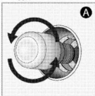BEKO BIM23301BPS - Si vous four est équipé d'une lampe ronde : - 2